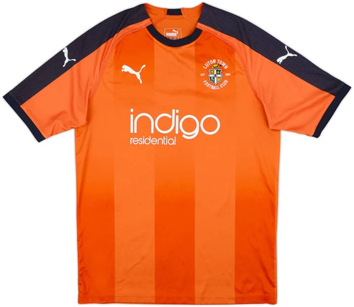 2018-19 Luton Town Home Shirt Mpanzu #17 - 5/10 - (M)