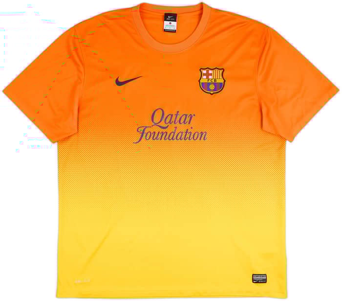 2012-13 Barcelona Basic Away Shirt Messi #10 - 8/10 - (XL)