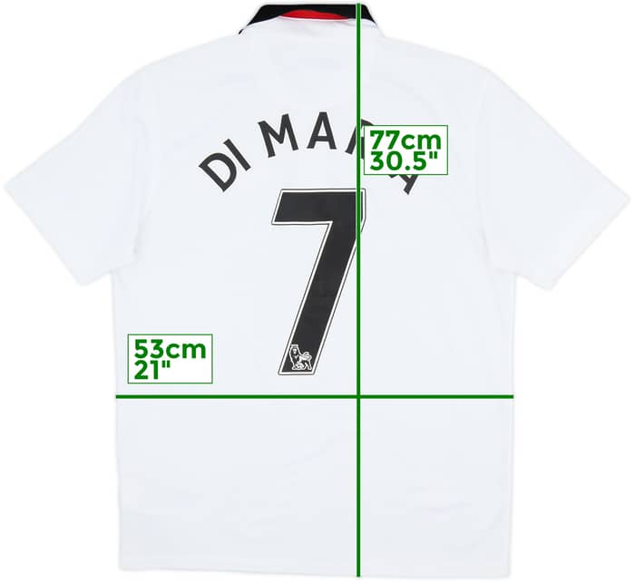 2014-15 Manchester United Away Shirt Di Maria #7 - 8/10 - (L)