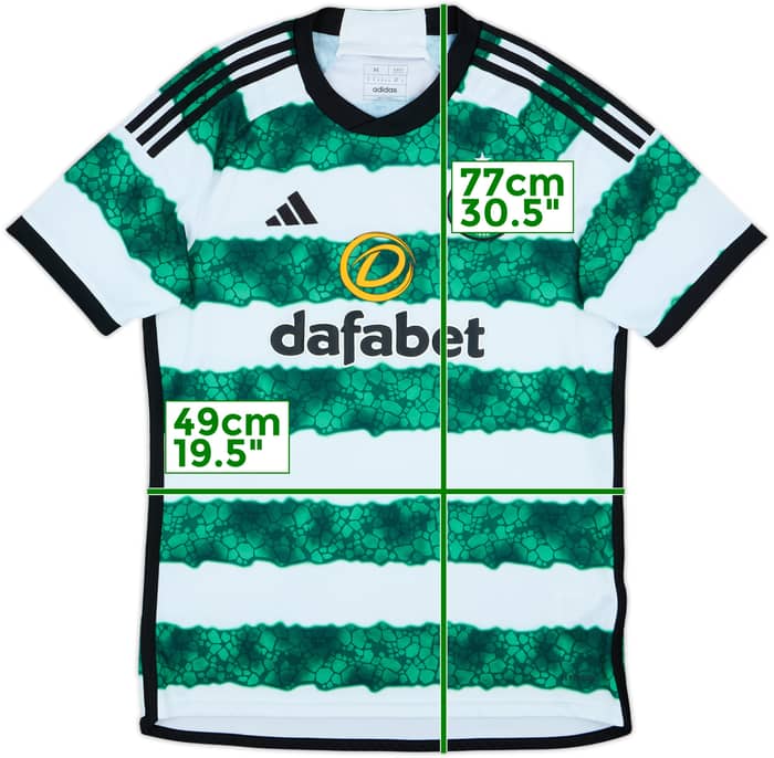 2023-24 Celtic Home Shirt - 9/10 - (M)