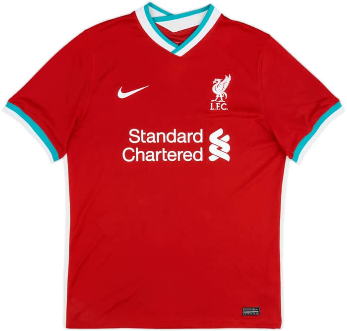 2020-21 Liverpool Home Shirt - 5/10 - (L)