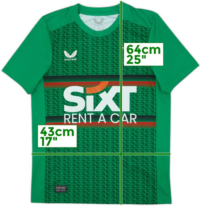 2024-25 Glentoran Home Shirt #10 - 7/10 - (XL.Boys)