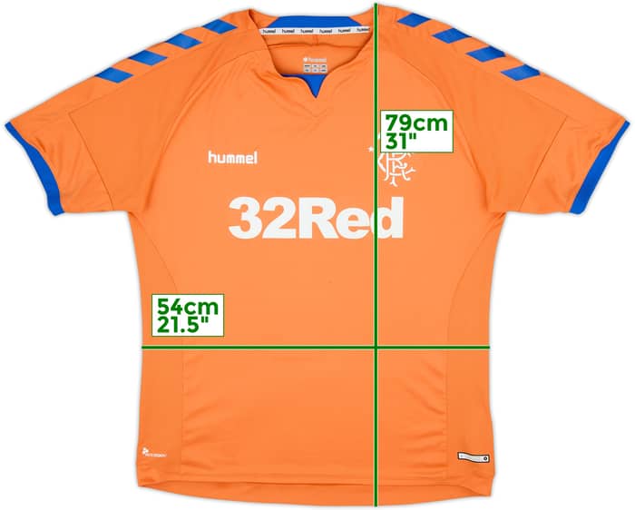 2018-19 Rangers Third Shirt - 6/10 - (XXL)