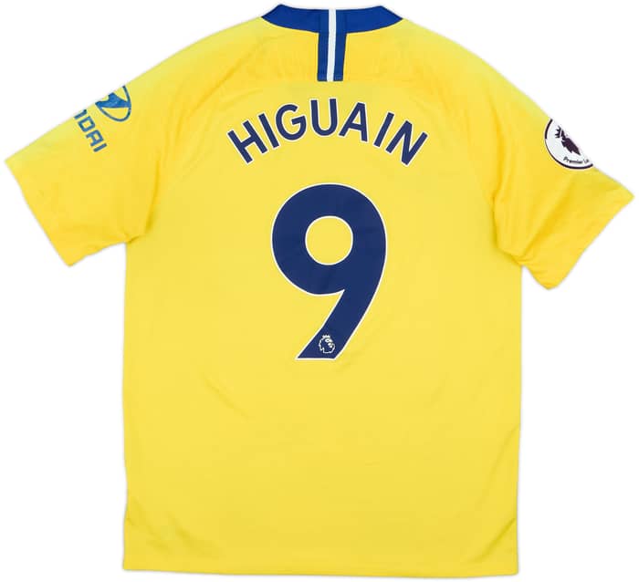 2018-19 Chelsea Away Shirt Higuain #9 - 6/10 - (M)