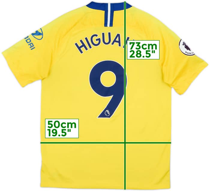 2018-19 Chelsea Away Shirt Higuain #9 - 6/10 - (M)