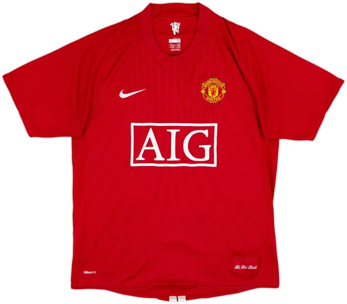 2007-09 Manchester United Home Shirt Rooney #10 - 5/10 - (M)