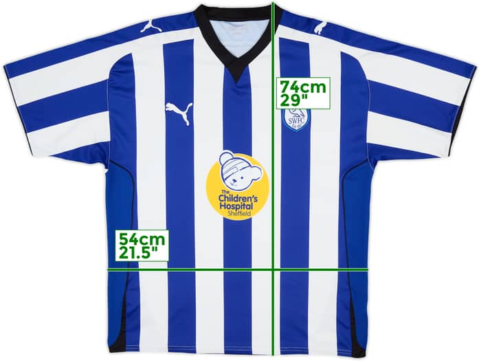 2009-10 Sheffield Wednesday Home Shirt - 9/10 - (XL)