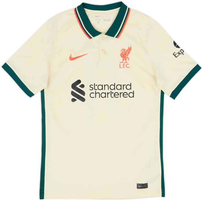 2021-22 Liverpool Away Shirt M.Salah #11 - 7/10 - (S)