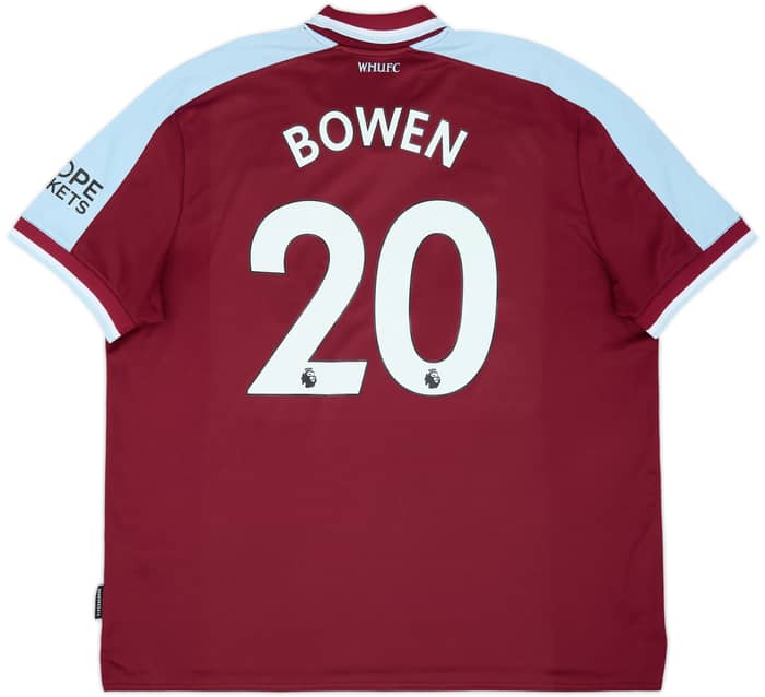 2021-22 West Ham Home Shirt Bowen #20 - 8/10 - (3XL)
