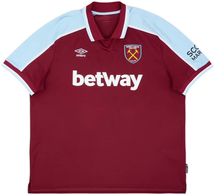 2021-22 West Ham Home Shirt Bowen #20 - 8/10 - (3XL)