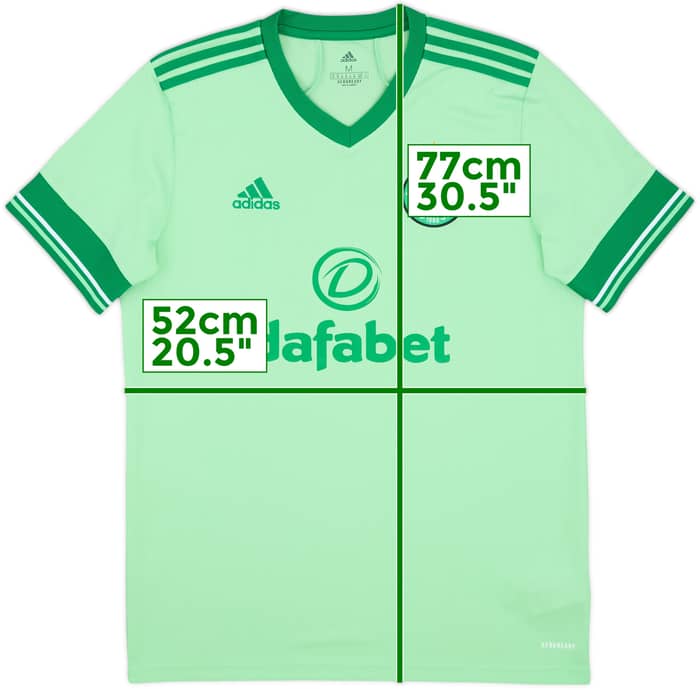 2020-21 Celtic Away Shirt - 10/10 - (M)