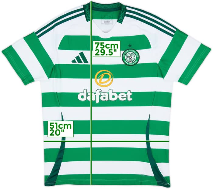 2024-25 Celtic Home Shirt - 9/10 - (L)