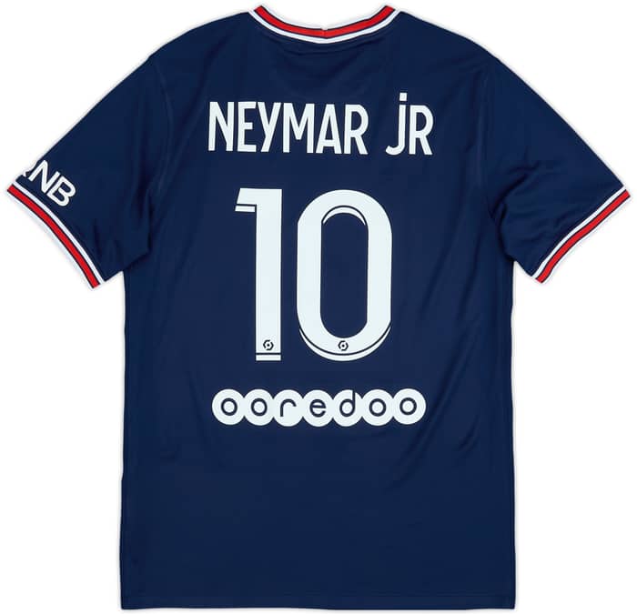 2021-22 Paris Saint-Germain Home Shirt Neymar Jr #10 - 8/10 - (S)