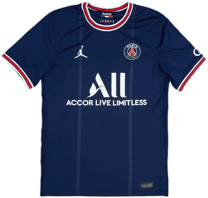 2021-22 Paris Saint-Germain Home Shirt Neymar Jr #10 - 8/10 - (S)