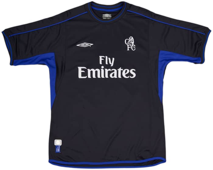 2002-04 Chelsea Away Shirt Zola #25 - 8/10 - (L)
