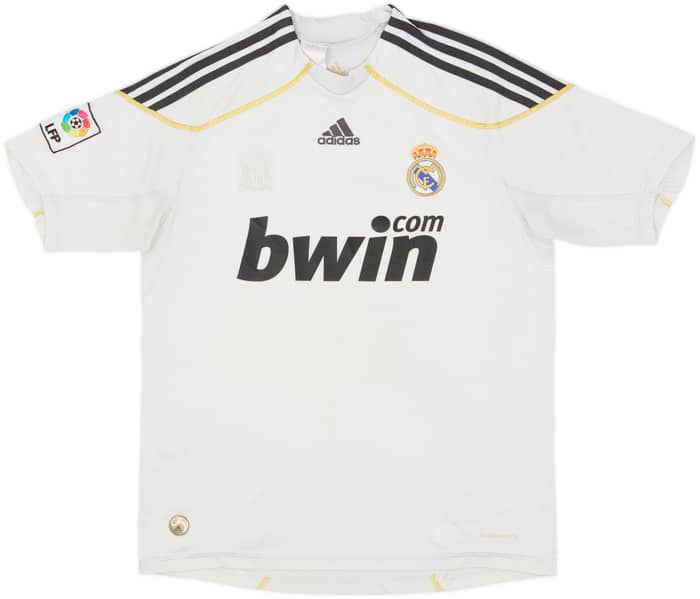 2009-10 Real Madrid Home Shirt Ronaldo #9 - 5/10 - (XL.Boys)