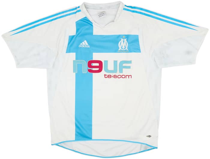 2004-05 Olympique Marseille Home Shirt - 4/10 - (M)