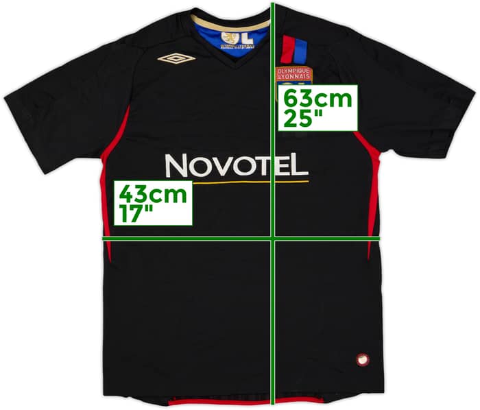 2007-08 Lyon Third Shirt - 4/10 - (XL.Boys)
