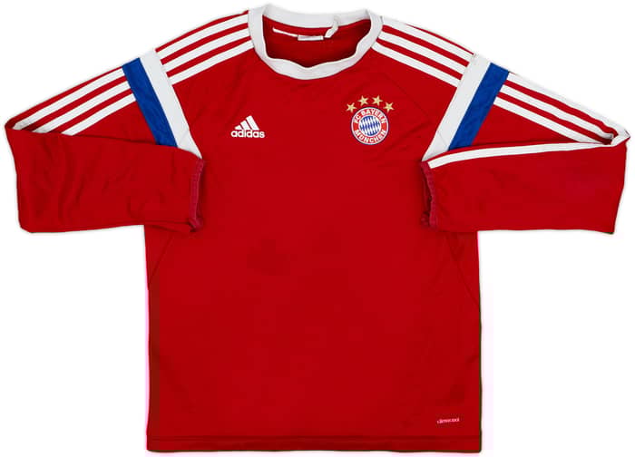 2014-15 Bayern Munich adidas Sweat Top - 5/10 - (L.Boys)