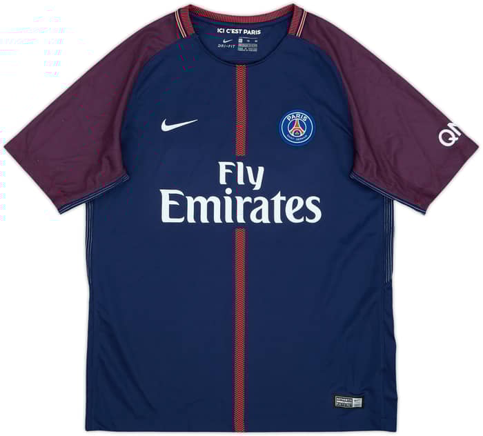 2017-18 Paris Saint-Germain Home Shirt Neymar Jr #10 - 10/10 - (XL.Boys)