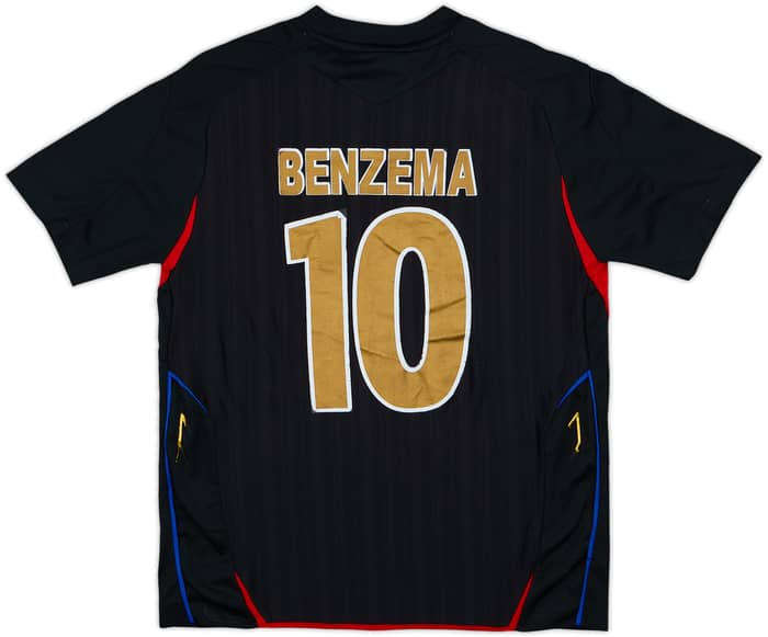 2007-08 Lyon Third Shirt Benzema #10 - 5/10 - (L.Boys)