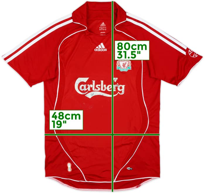 2006-08 Liverpool Home Shirt - 5/10 - (S)