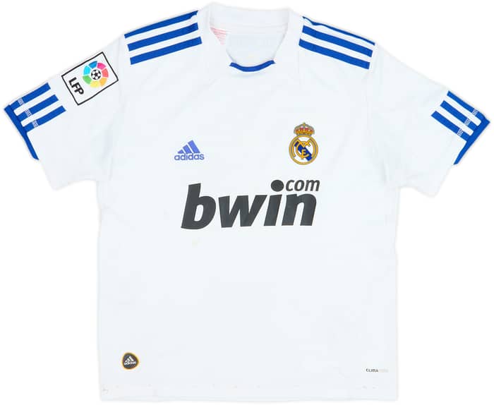 2010-11 Real Madrid Home Shirt Ronaldo #7 - 4/10 - (S.Boys)