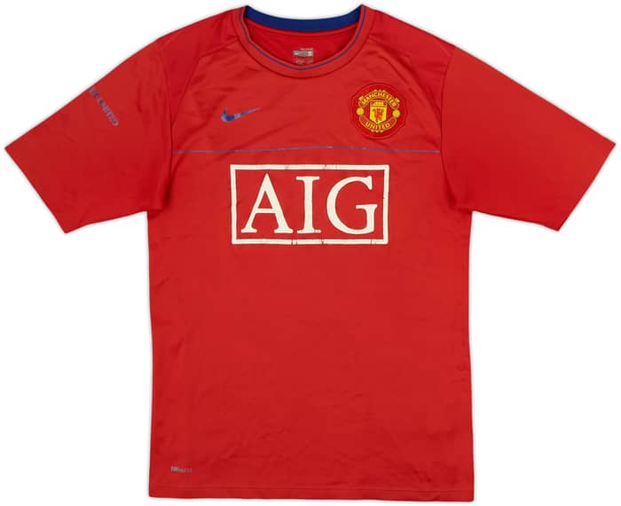 2008-09 Manchester United Nike Training Shirt - 5/10 - (S)