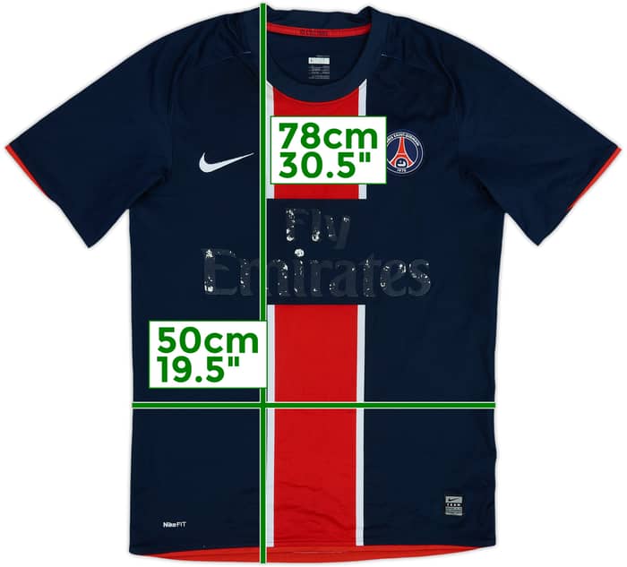 2008-09 Paris Saint-Germain Home Shirt - 4/10 - (S)