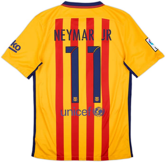 2015-16 Barcelona Away Shirt Neymar #11 - 8/10 - (S)