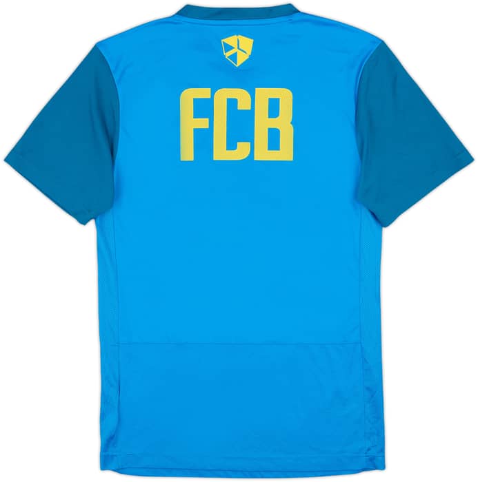 2011-12 Barcelona Nike Training Shirt - 9/10 - (S)