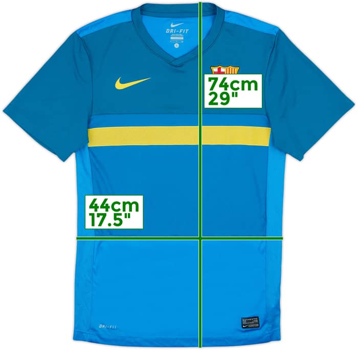 2011-12 Barcelona Nike Training Shirt - 9/10 - (S)