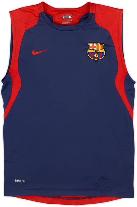2007-08 Barcelona Nike Training Vest - 8/10 - (M.Boys)