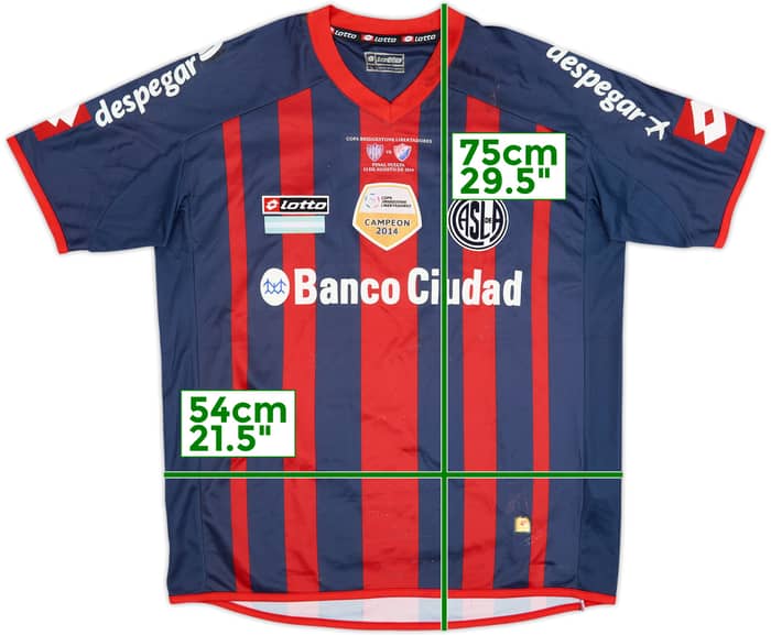 2014 San Lorenzo Home Shirt - 5/10 - (L)
