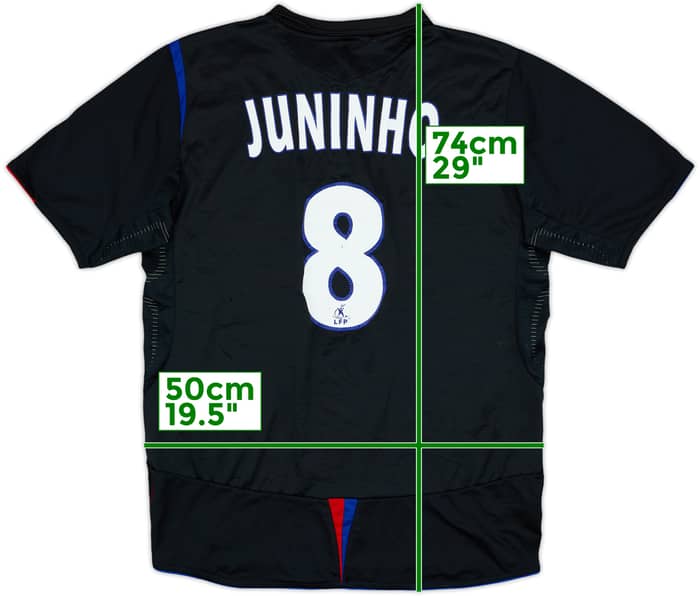 2005-06 Lyon European Shirt Juninho #8 - 4/10 - (L)