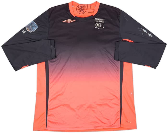 2009-10 Lyon Youth Match Issue Away L/S Shirt #11