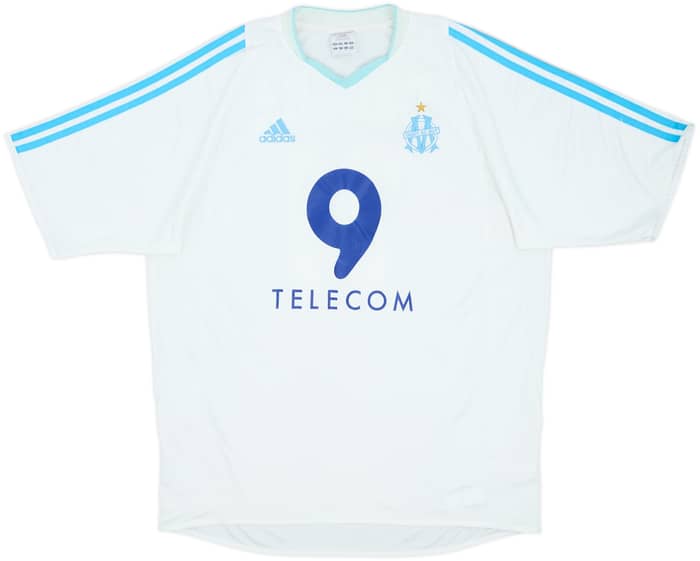 2003-04 Olympique Marseille Home Shirt Drogba #11 - 6/10 - (L)