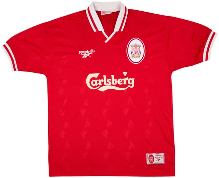 1996-98 Liverpool Home Shirt Redknapp #11 - 7/10 - (L)