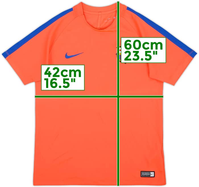 2016-17 Barcelona Nike Training Shirt - 7/10 - (M.Boys)