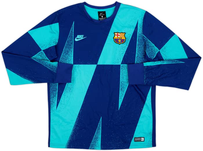 2019-20 Barcelona Nike Sweat Top - 8/10 - (XL.Boys)