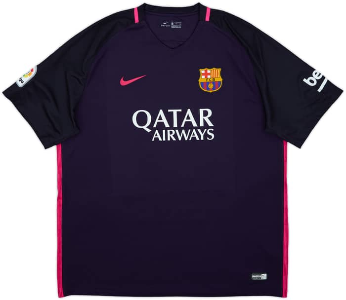 2016-17 Barcelona Away Shirt Neymar Jr #11 - 8/10 - (XXL)