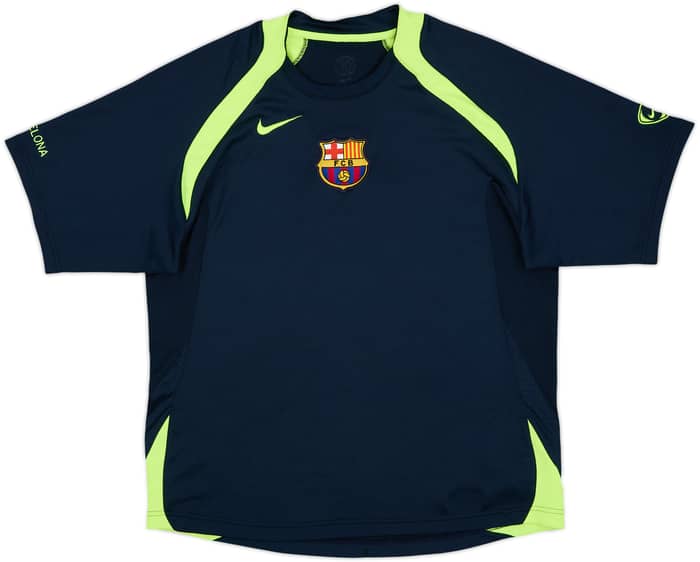 2005-06 Barcelona Nike Training Shirt - 8/10 - (L)