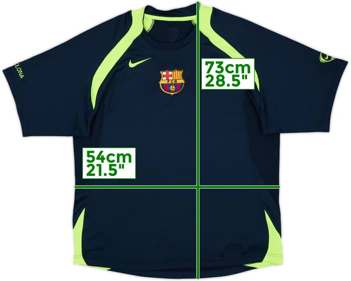 2005-06 Barcelona Nike Training Shirt - 8/10 - (L)