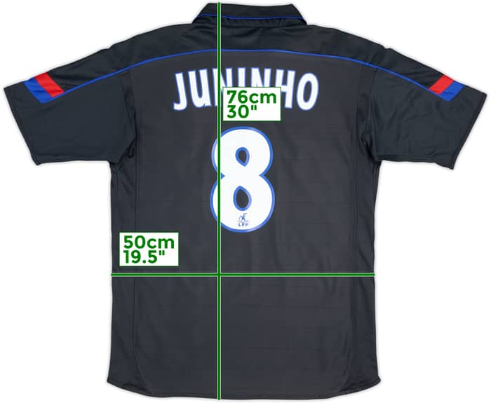 2003-04 Lyon Away Shirt Juninho #8 - 8/10 - (M)