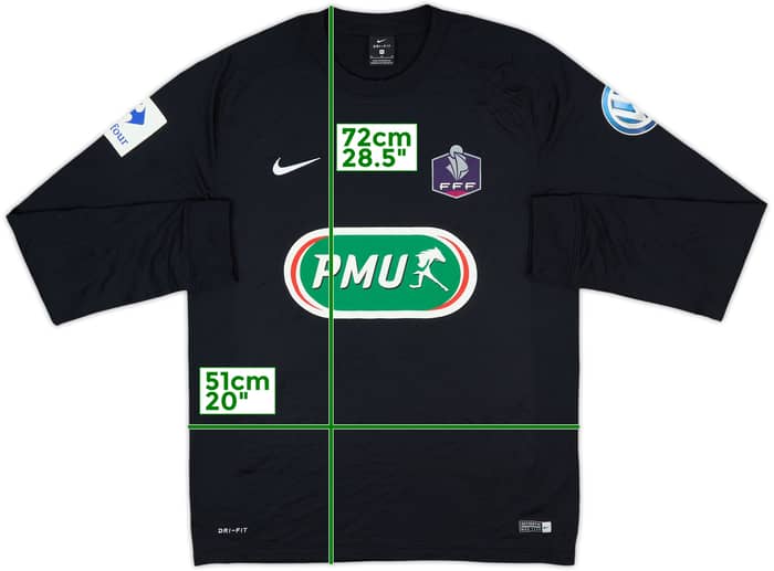 2016-17 Coupe de France GK Shirt #1 - 8/10 - (M)