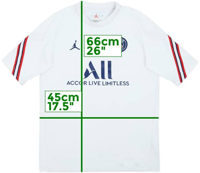 2021-22 Paris Saint-Germain Nike Training Shirt - 6/10 - (XL.Boys)