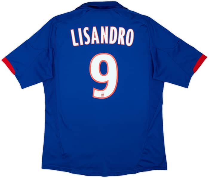 2012-13 Lyon Away Shirt Lisandro #9 - 6/10 - (M)