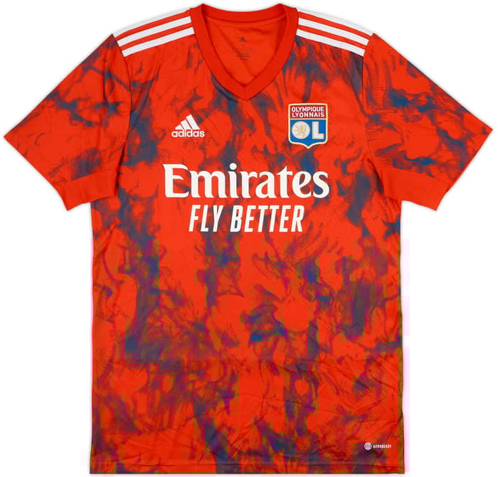 2022-23 Lyon Away Shirt - 9/10 - (M)