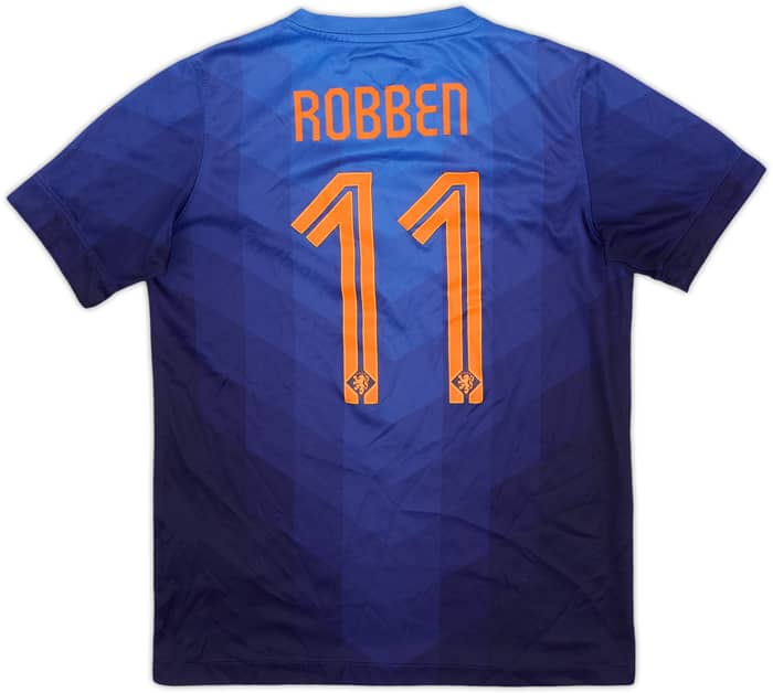 2014-15 Netherlands Away Shirt Robben #11 - 9/10 - (M.Boys)
