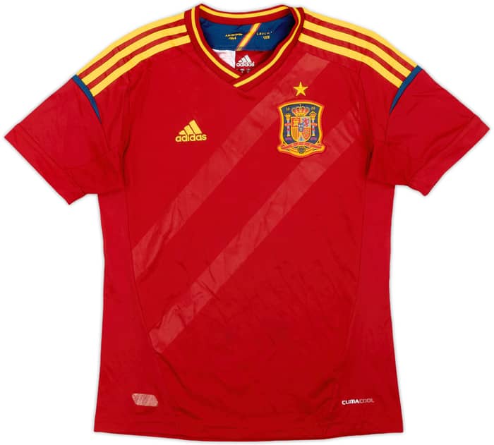 2011-12 Spain Home Shirt - 9/10 - (M.Boys)